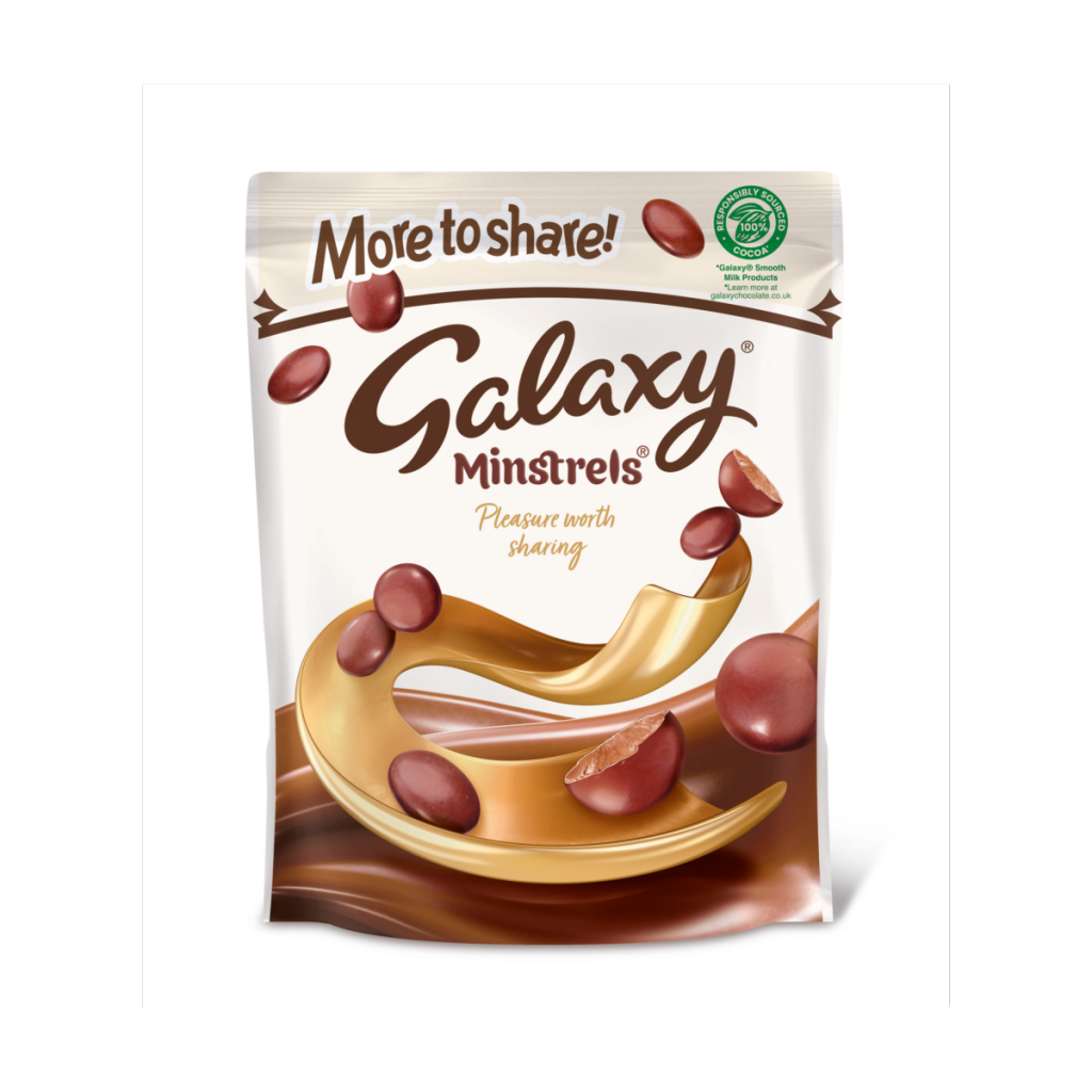 Galaxy Minstrels Buttons Chocolate Bag 195g