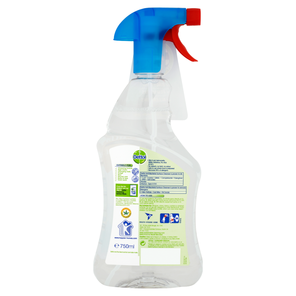 Dettol Antibacterial Surface Cleanser Spray 750ml
