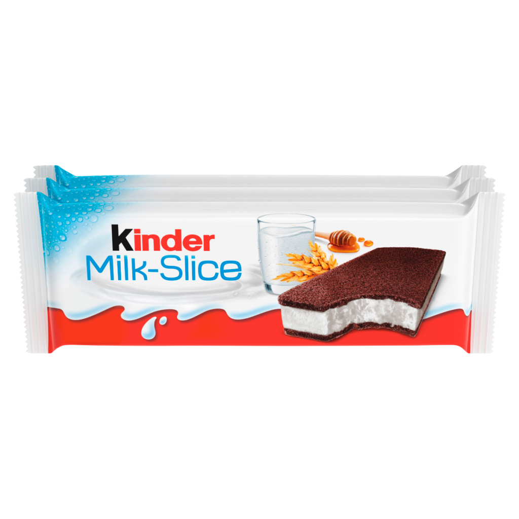 Kinder Milk Slice Chilled Treat Multipack 3 x 28g (84g)