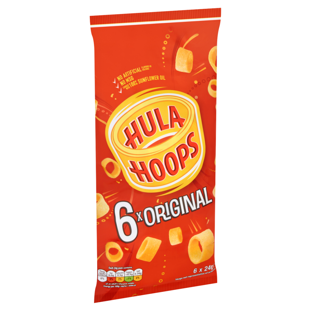 Hula Hoops Original 6 x 24g