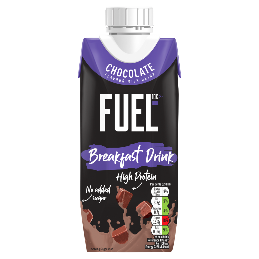 Fuel10K Breakfast Chocolate Flavour Milk Drink 330ml