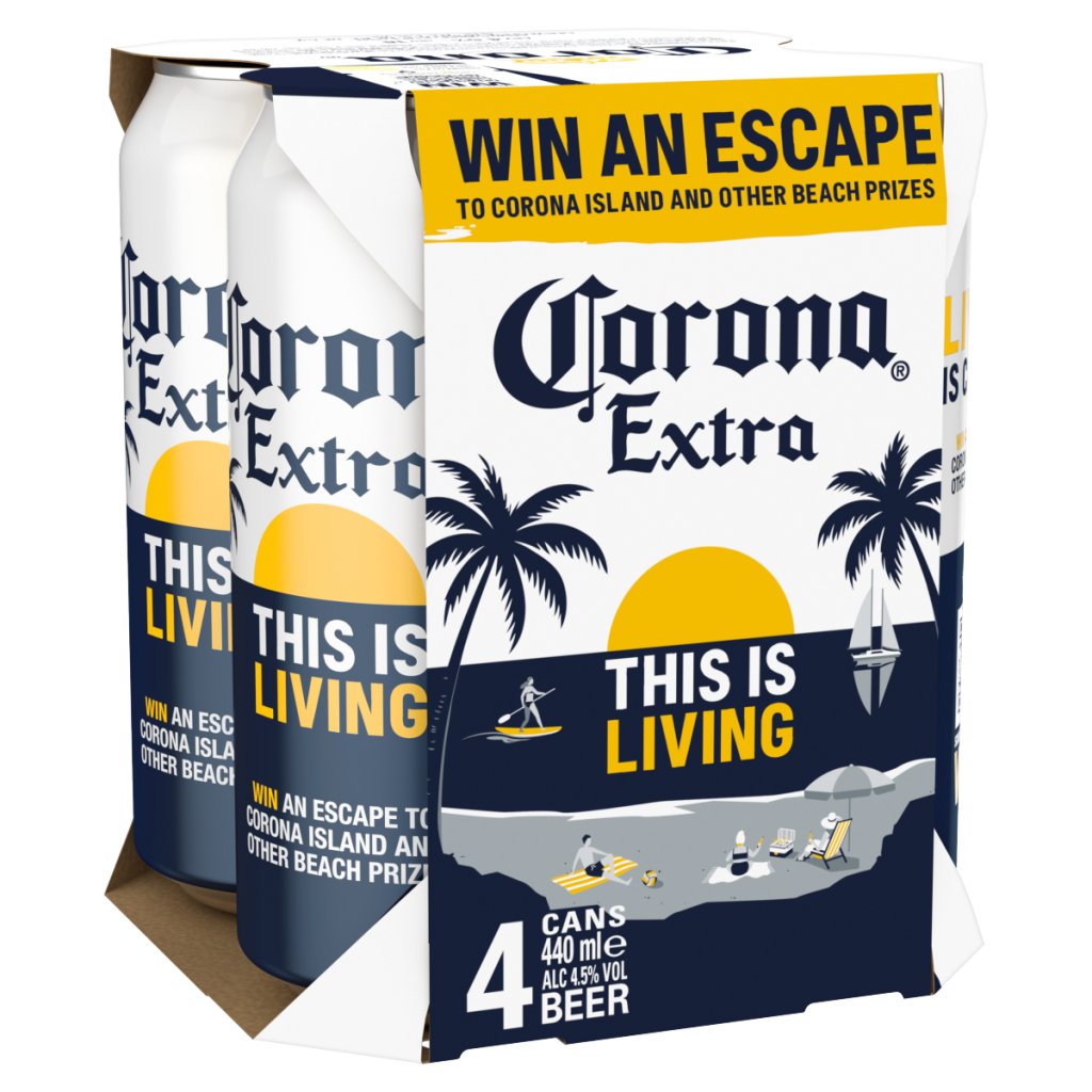 Corona Extra Beer 4 x 440ml