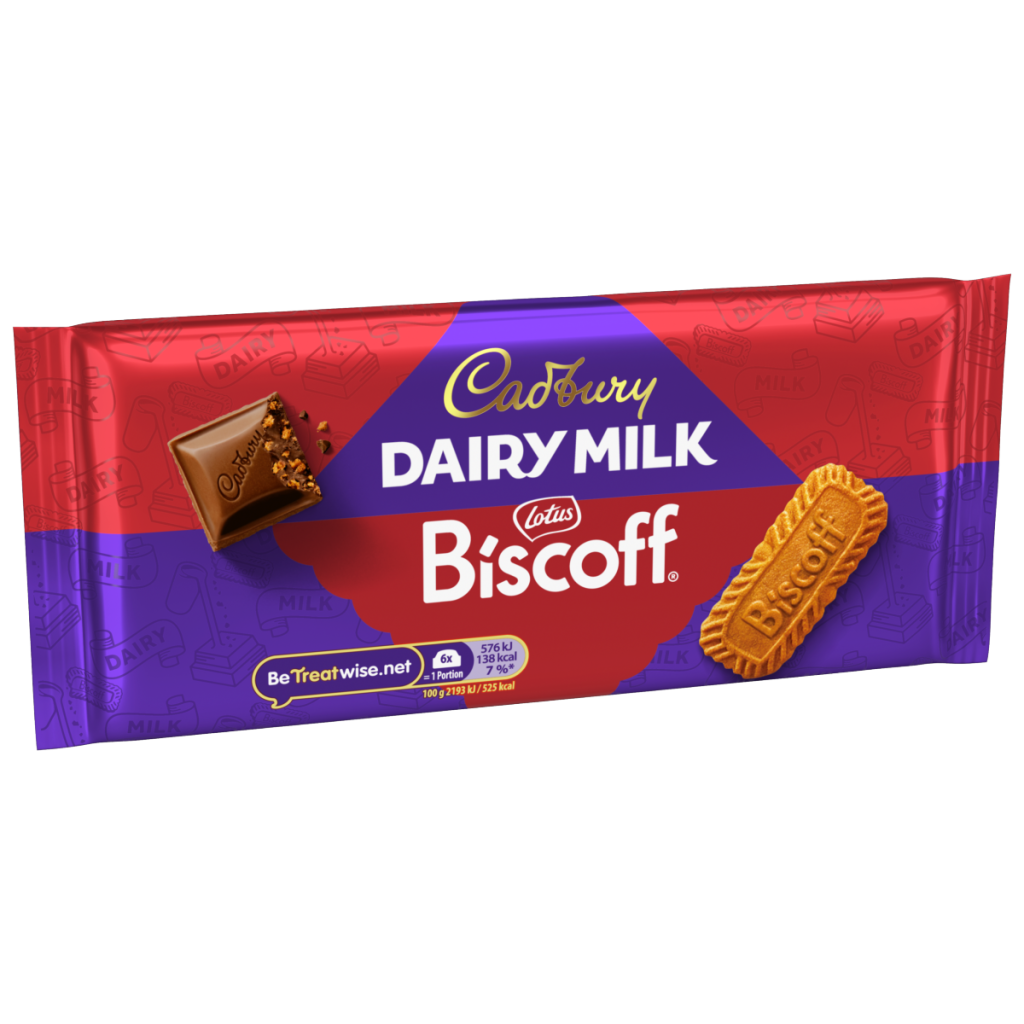 Cadbury Dairy Milk Biscoff Biscuit Chocolate Bar 105 g