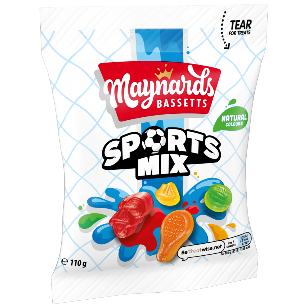 Maynards Bassetts Sports Mix Candy 110g
