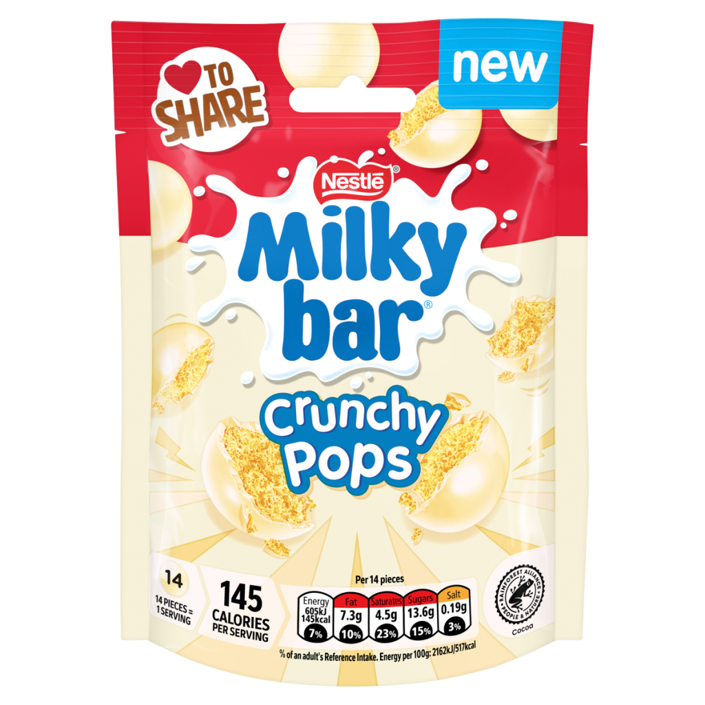 Milkybar Crunchy Pops 90g