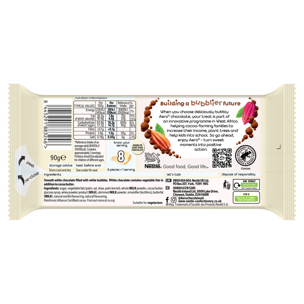 Aero Milk Chocolate 90g