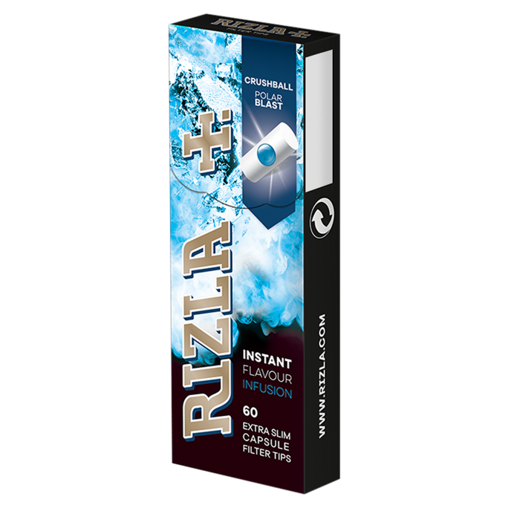 Rizla Polar Blast Extra Slim Tips 60s