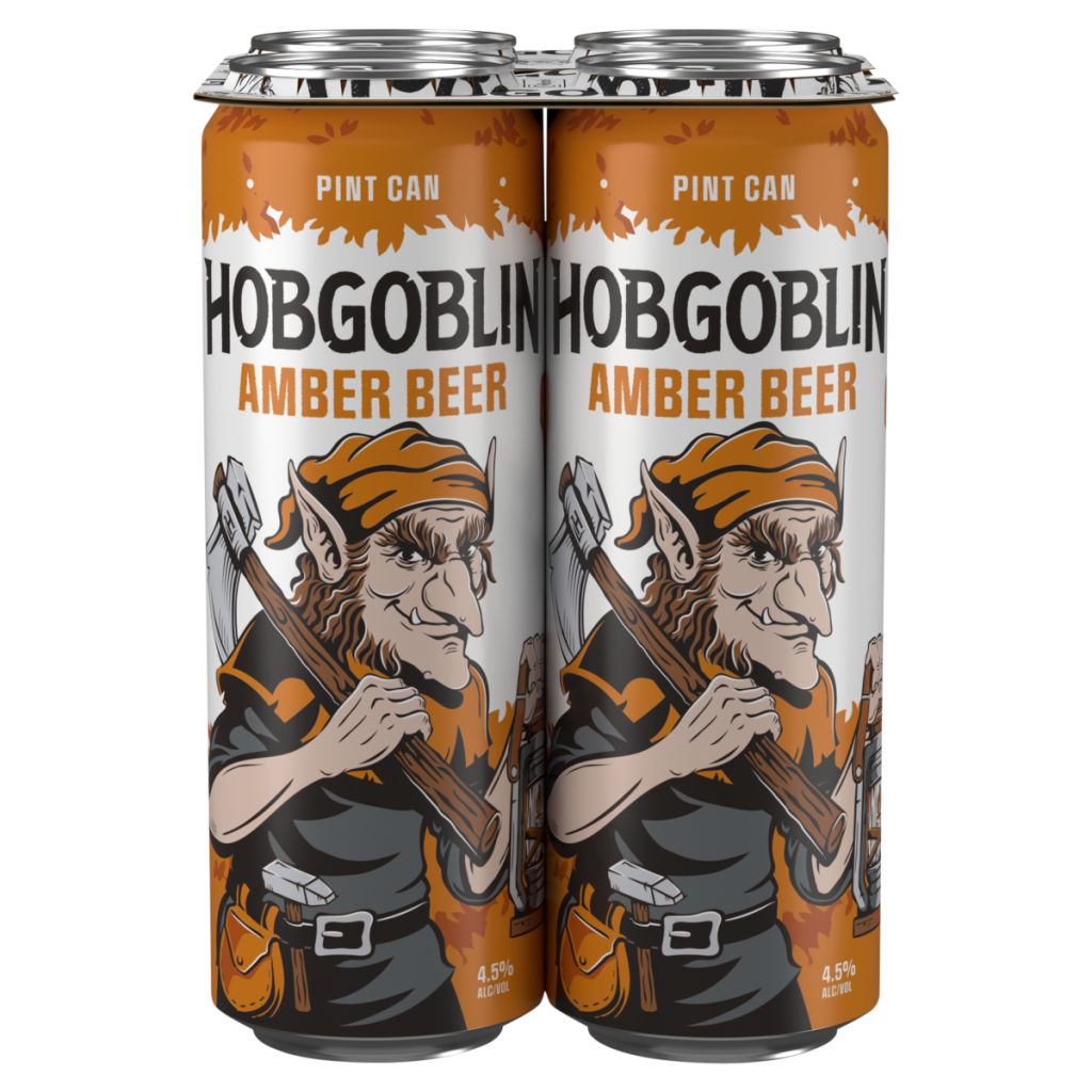 Hobgoblin Amber Beer 4 x 568ml