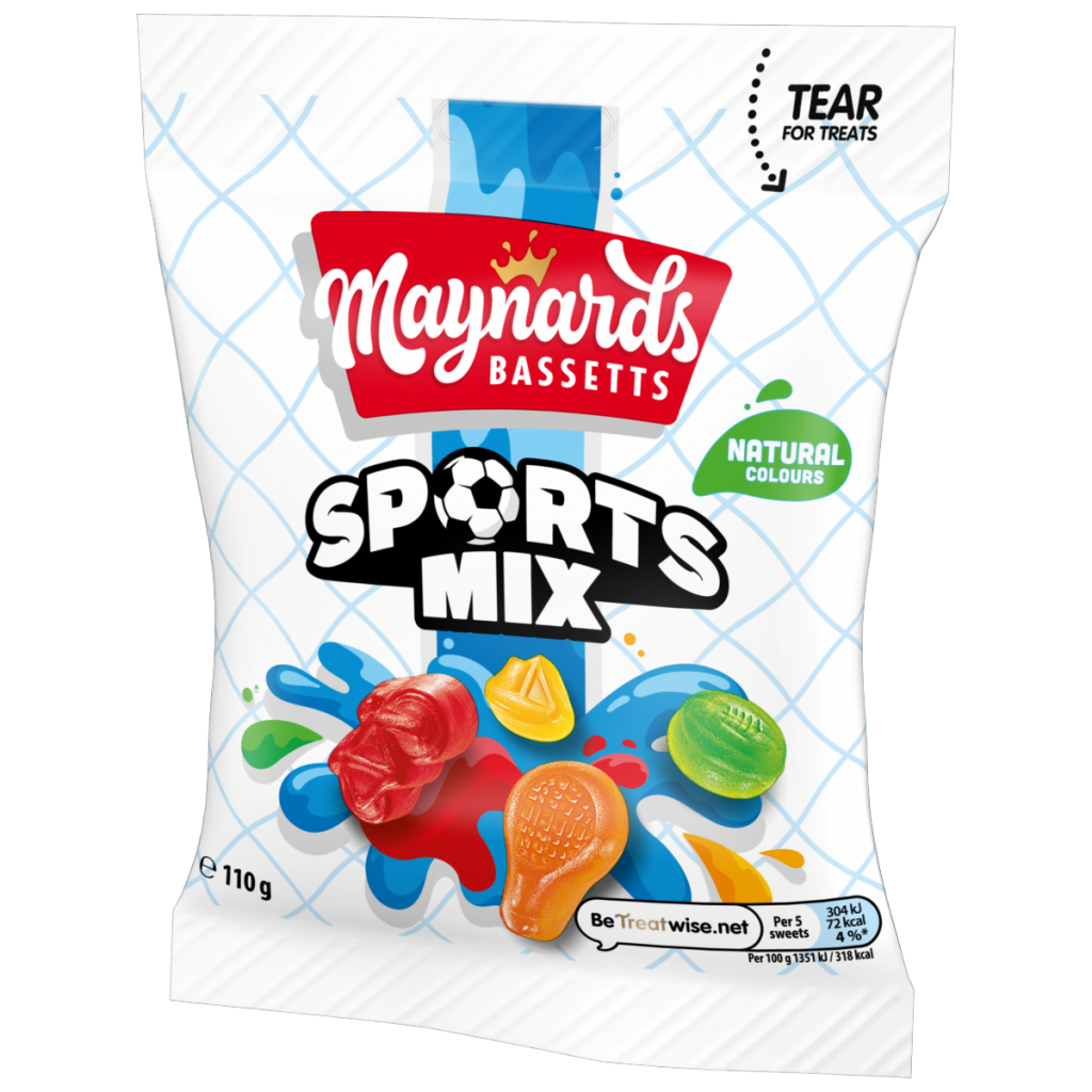 Maynards Bassetts Sports Mix Candy 110g