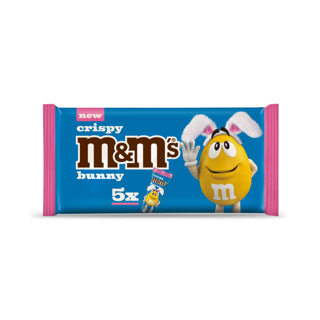 M&M’s Crispy Multipack Chocolate Easter Bunny 5 x 29g