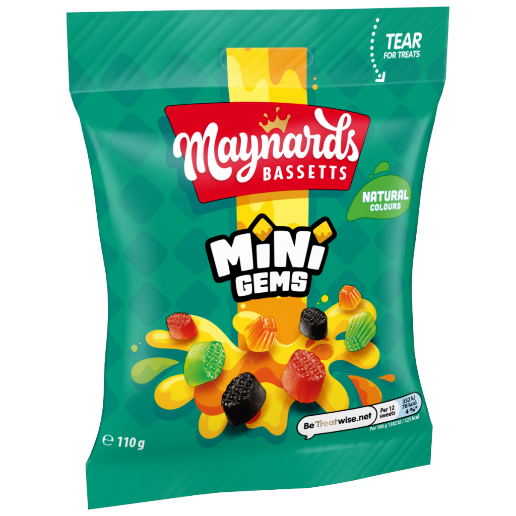 Maynards Bassetts Mini Gems Candy 110g