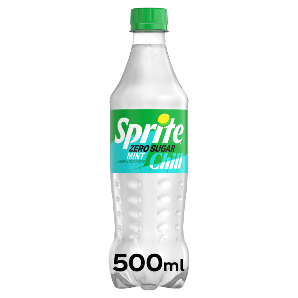 Sprite Zero Sugar Chill Mint 500ml Bottle