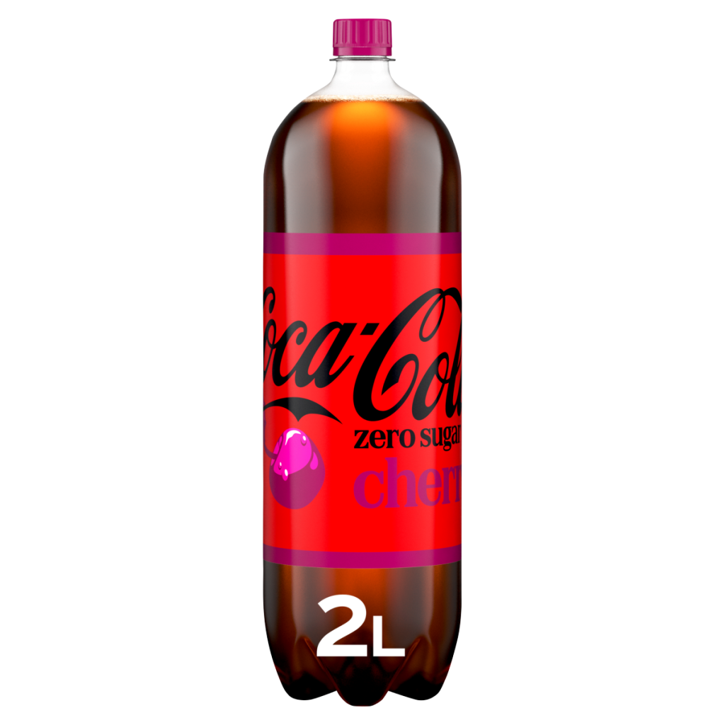 Coca-Cola Zero Sugar Cherry 2L Bottle