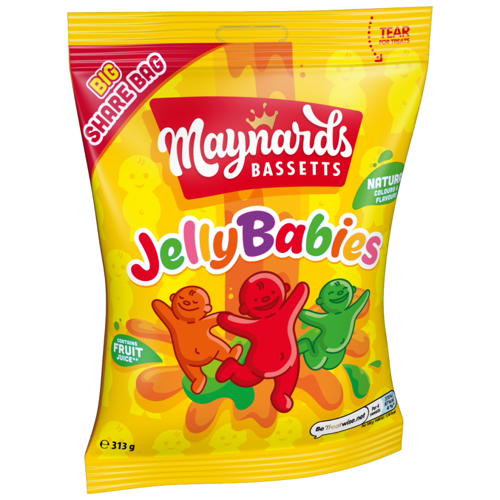 Maynards Bassetts Jelly Babies Candy 313g