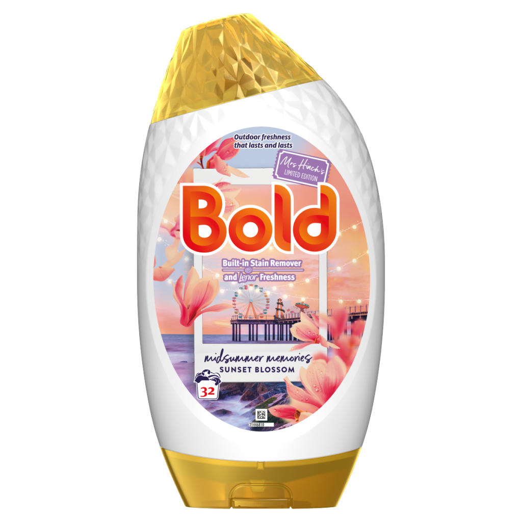 Bold Sunset Blossom Midsummer Memories Liquid Laundry Detergent Gel 32 Washes 1.056L