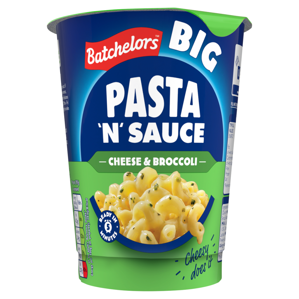 Batchelors Big Pasta ‘N’ Sauce Cheese & Broccoli 85g