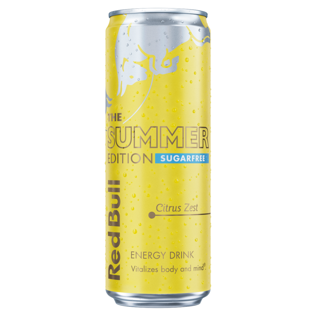 Red Bull The Summer Edition Sugarfree Citrus Zest Energy Drink 473ml