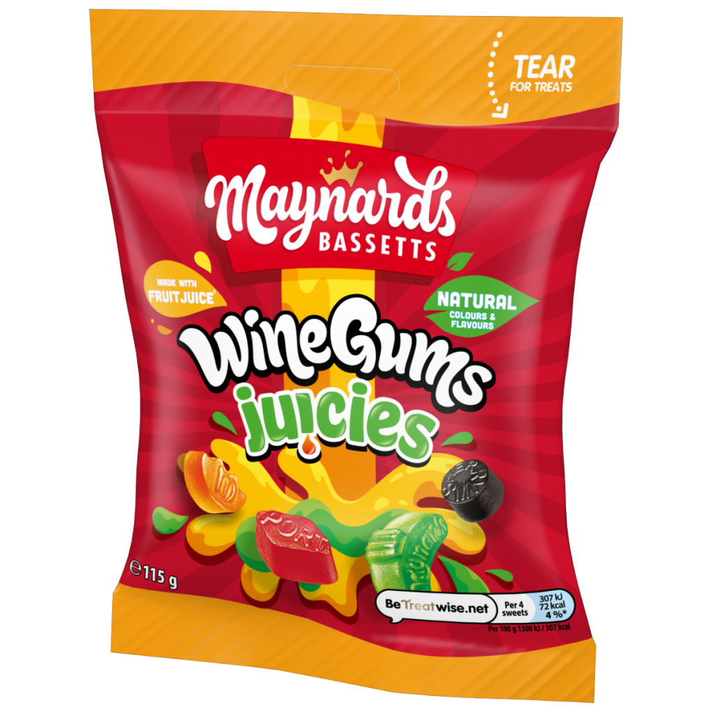 Maynards Bassetts Wine Gums Jelly 115g