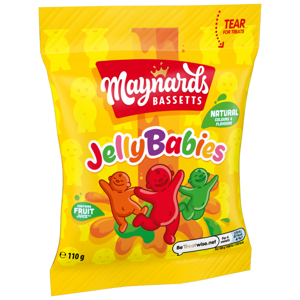 Maynards Bassetts Jelly Babies Candy 110g