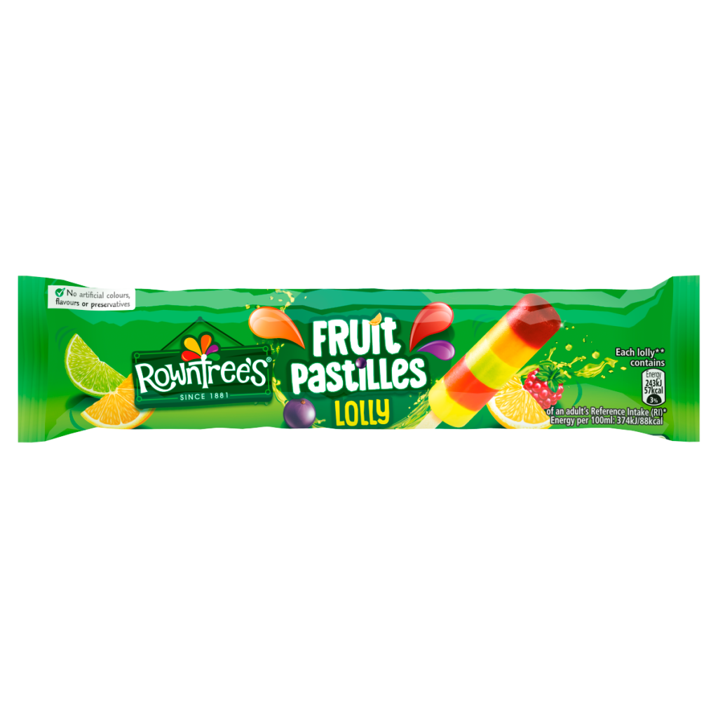 Rowntree’s Fruit Pastilles Ice Lollies 65ml