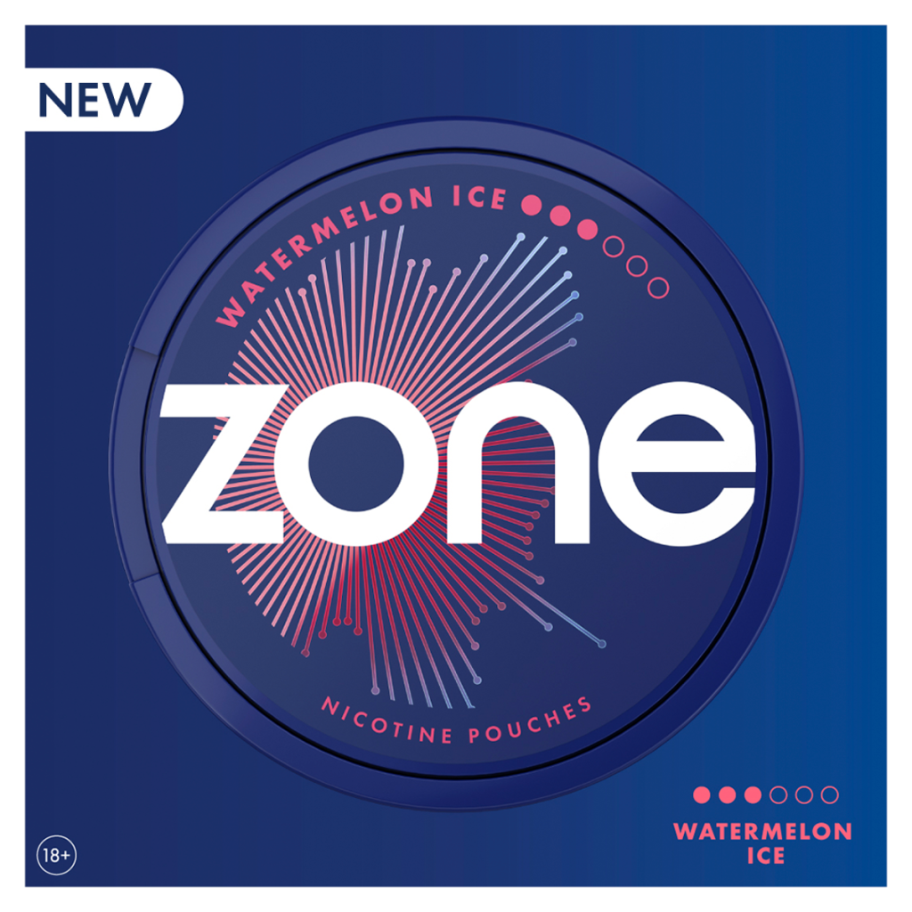 Zone Watermelon Ice Nicotine Pouches 10mg