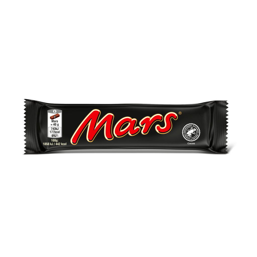 Mars Caramel & Milk Chocolate Bar 40g