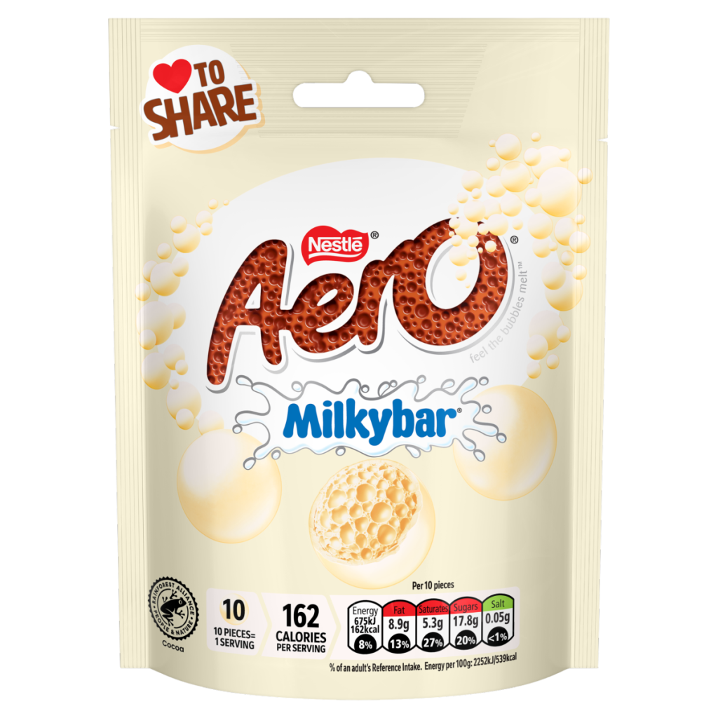 Aero Bubbles Milk Chocolate 92g