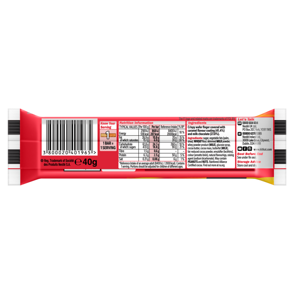 KitKat Chunky Caramel Flavour 40g
