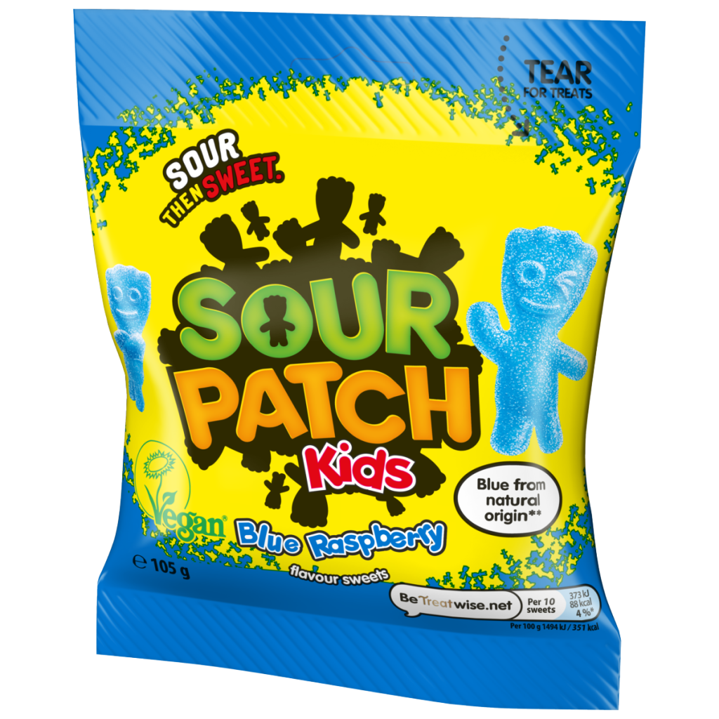 Sour Patch Kids Blue Raspberry Candy 105g