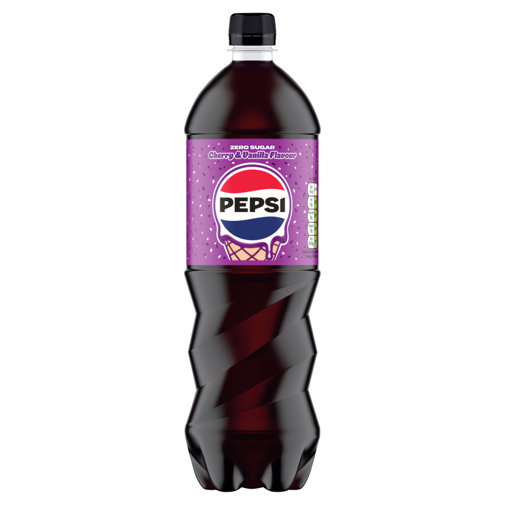 Pepsi Zero Sugar Cherry & Vanilla Flavour 1.25 Litres