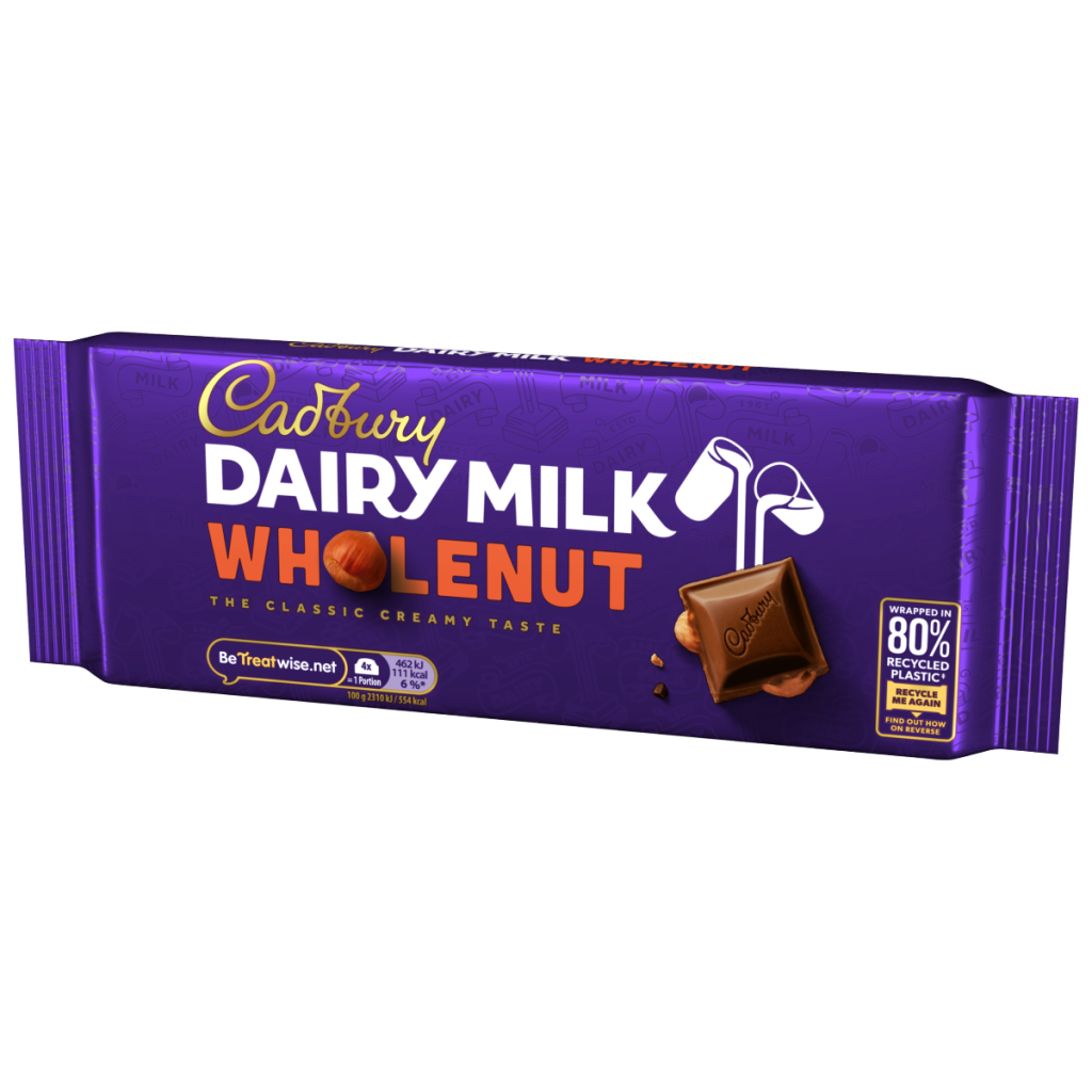 Cadbury Dairy Milk Wholenut Chocolate Bar 180 g