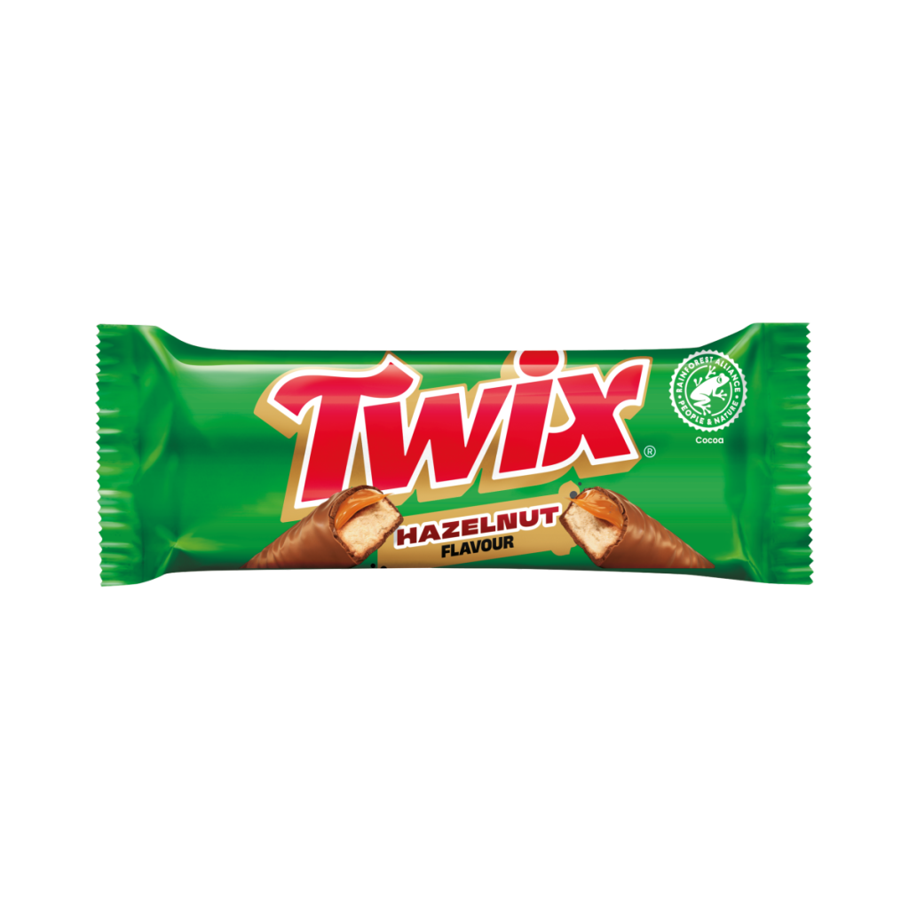 Twix Hazelnut Milk Chocolate Bar 46g