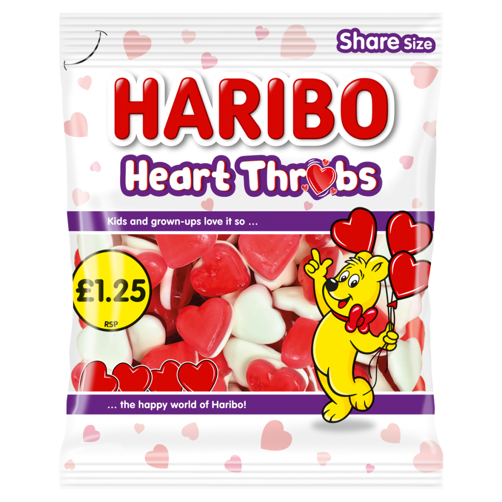 HARIBO Heart Throbs 140g