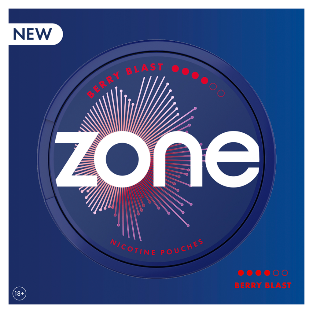 Zone Berry Blast Nicotine Pouches 11mg