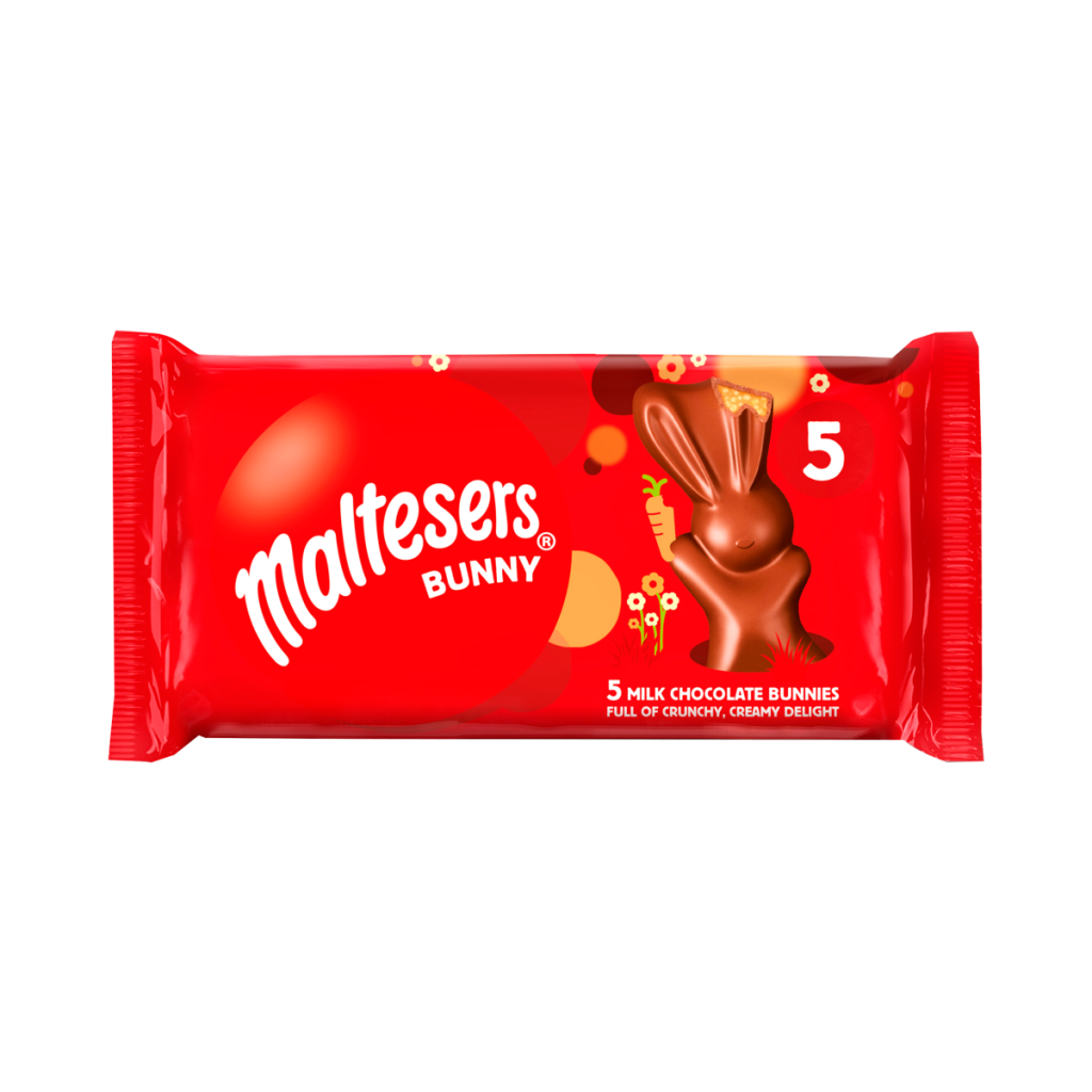 Maltesers Multipack Chocolate Bunny 5 x 29g