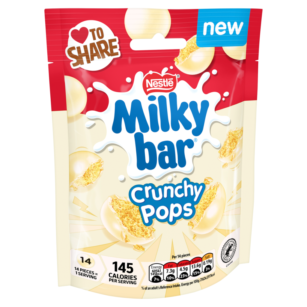 Milkybar Crunchy Pops 90g