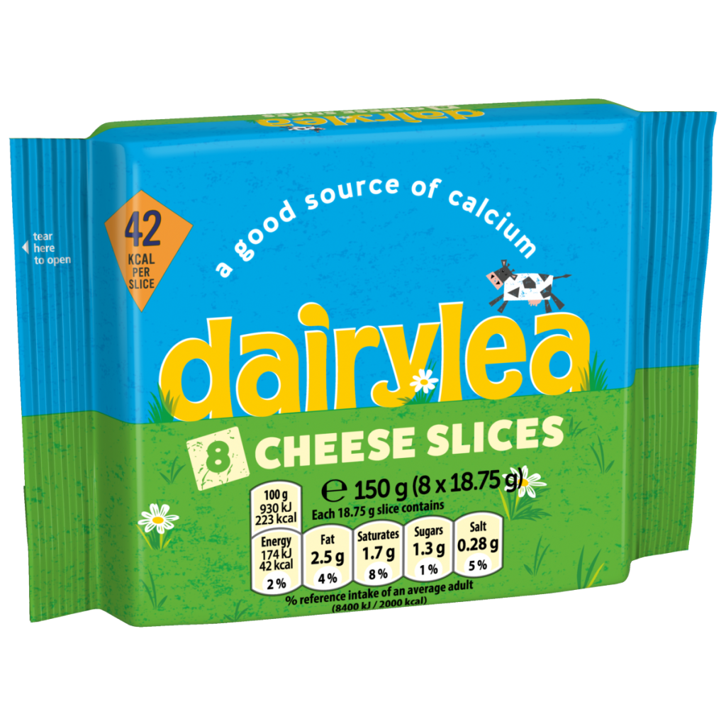 Dairylea Cheese Slices 8 Slices Multipack (8 x 18.75g) 150 g