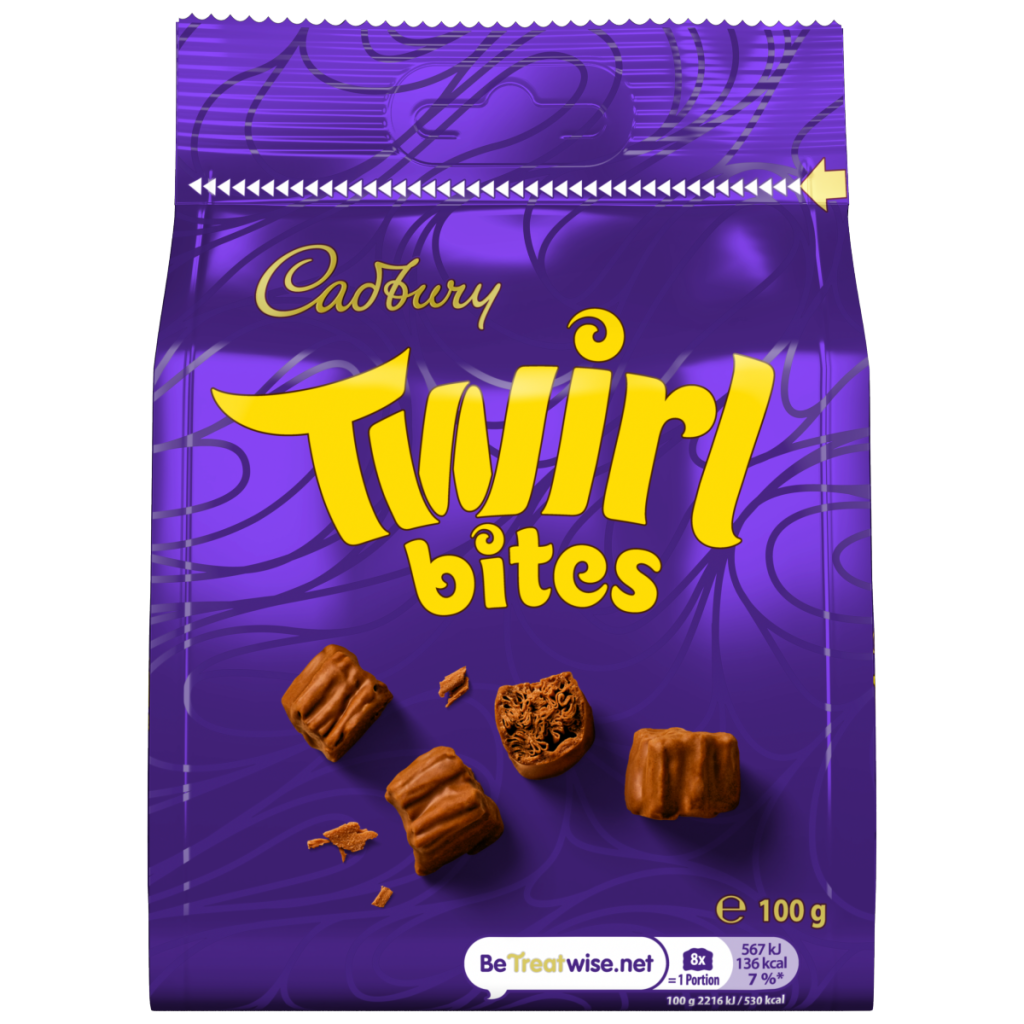 Cadbury Twirl Bites Chocolate Bag 100g