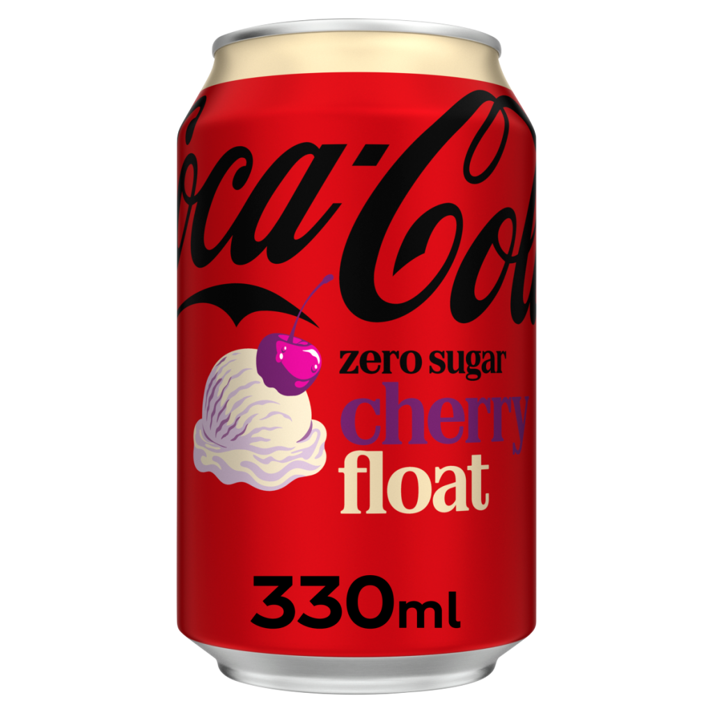 Coca-Cola Zero Sugar Cherry Float 330ml Can