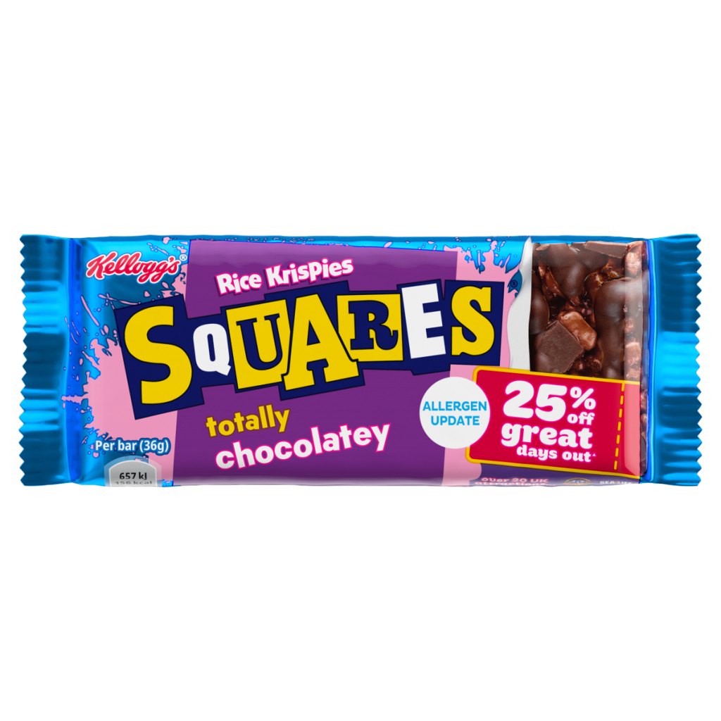 Kellogg’s Rice Krispies Squares Totally Chocolatey 36g