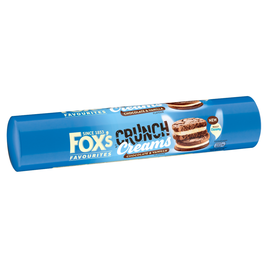 Fox’s Favourites Crunch Creams Chocolate & Vanilla Flavour 200g