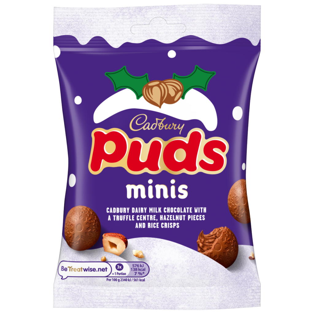 Cadbury Mini Puds Chocolate Bag 73 g