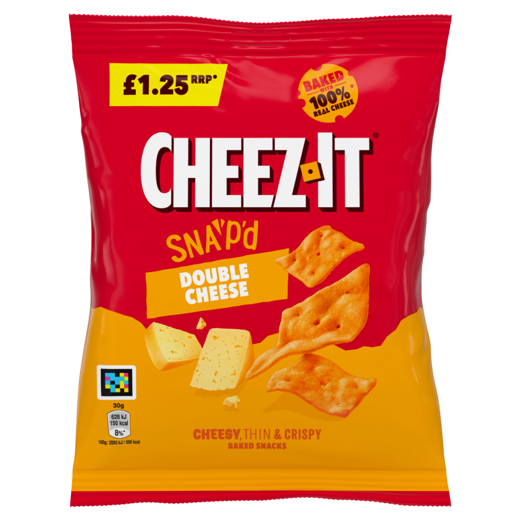 Cheez-It Snap’d Double Cheese Baked Snacks 65g