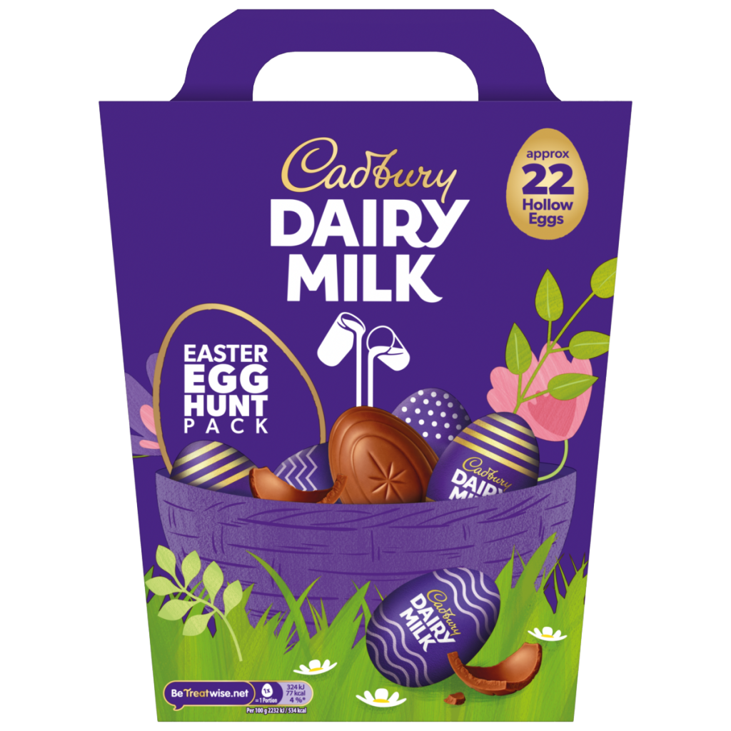 Cadbury Dairy Milk Chocolate Easter Egg Hunt Pack 317g