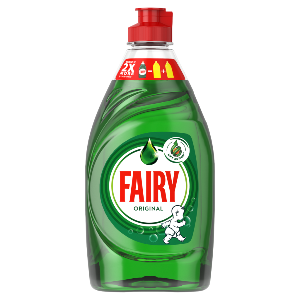 Fairy Original Washing Up Liquid Green with LiftAction 320 ML