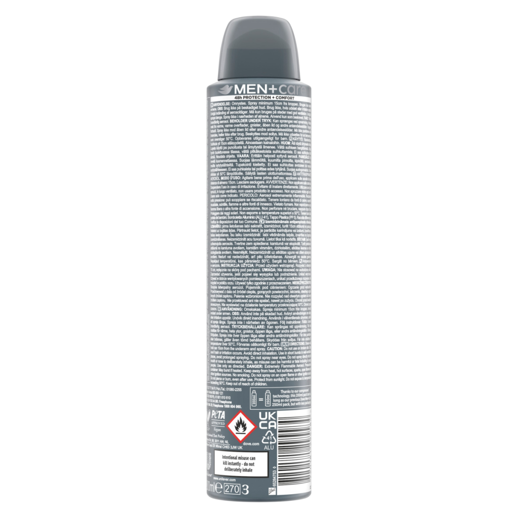 Dove Men+Care Classic Anti-Perspirant Aerosol 200 ml