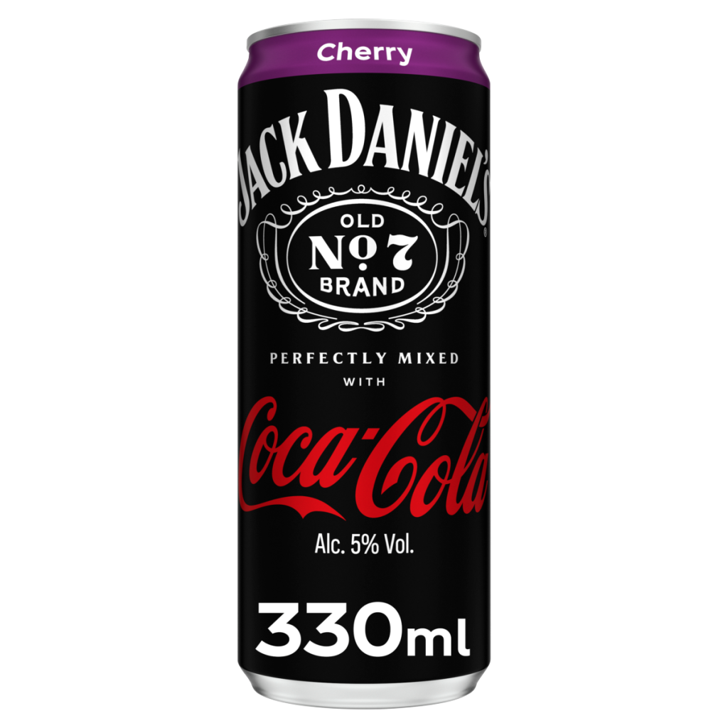 Jack Daniel’s & Coca-Cola Cherry 330ml Can