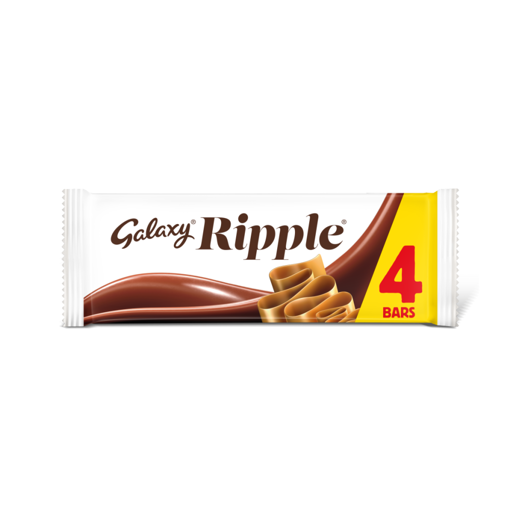 Galaxy Ripple Multipack Chocolate Bars 4 x 30g