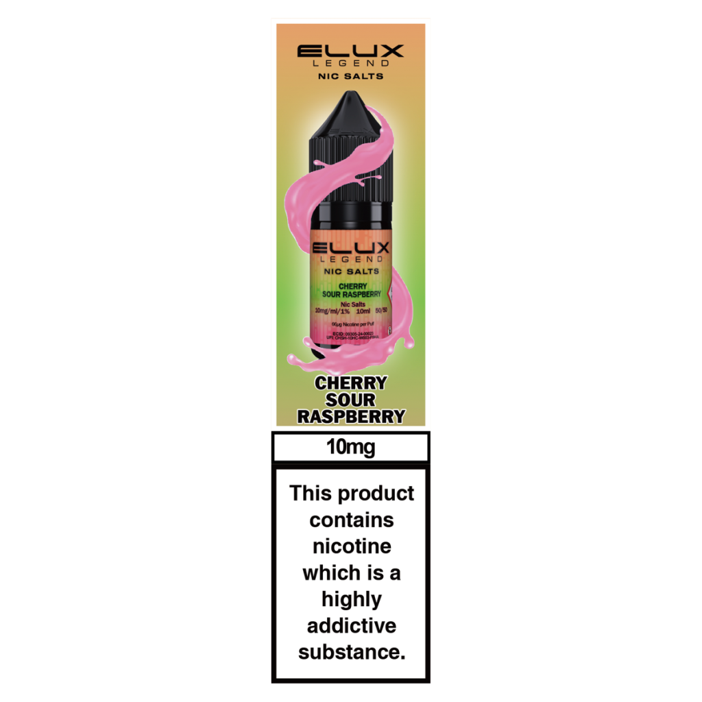 Elux Legend Nic Salts Cherry Sour Raspberry 10mg