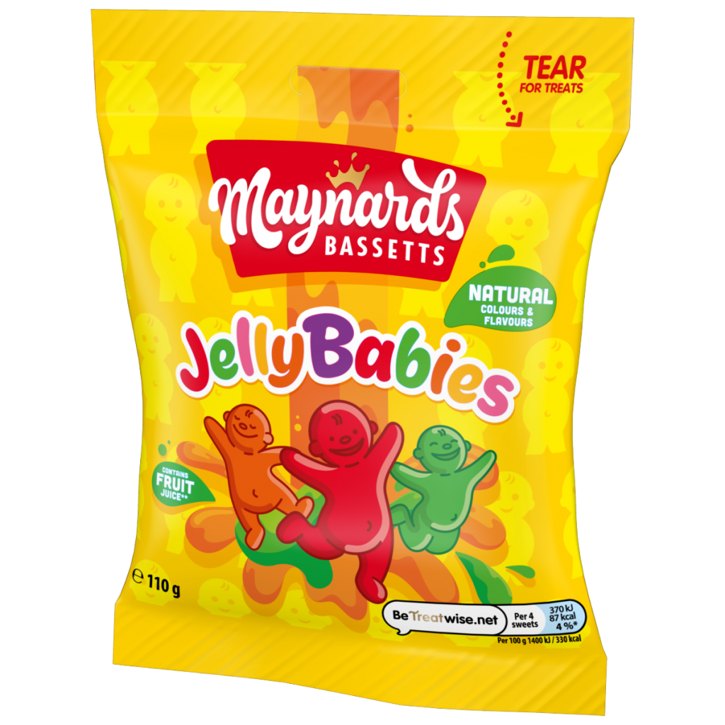 Maynards Bassetts Jelly Babies Candy 110g